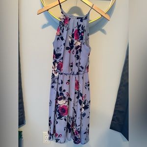 Small floral halter dress